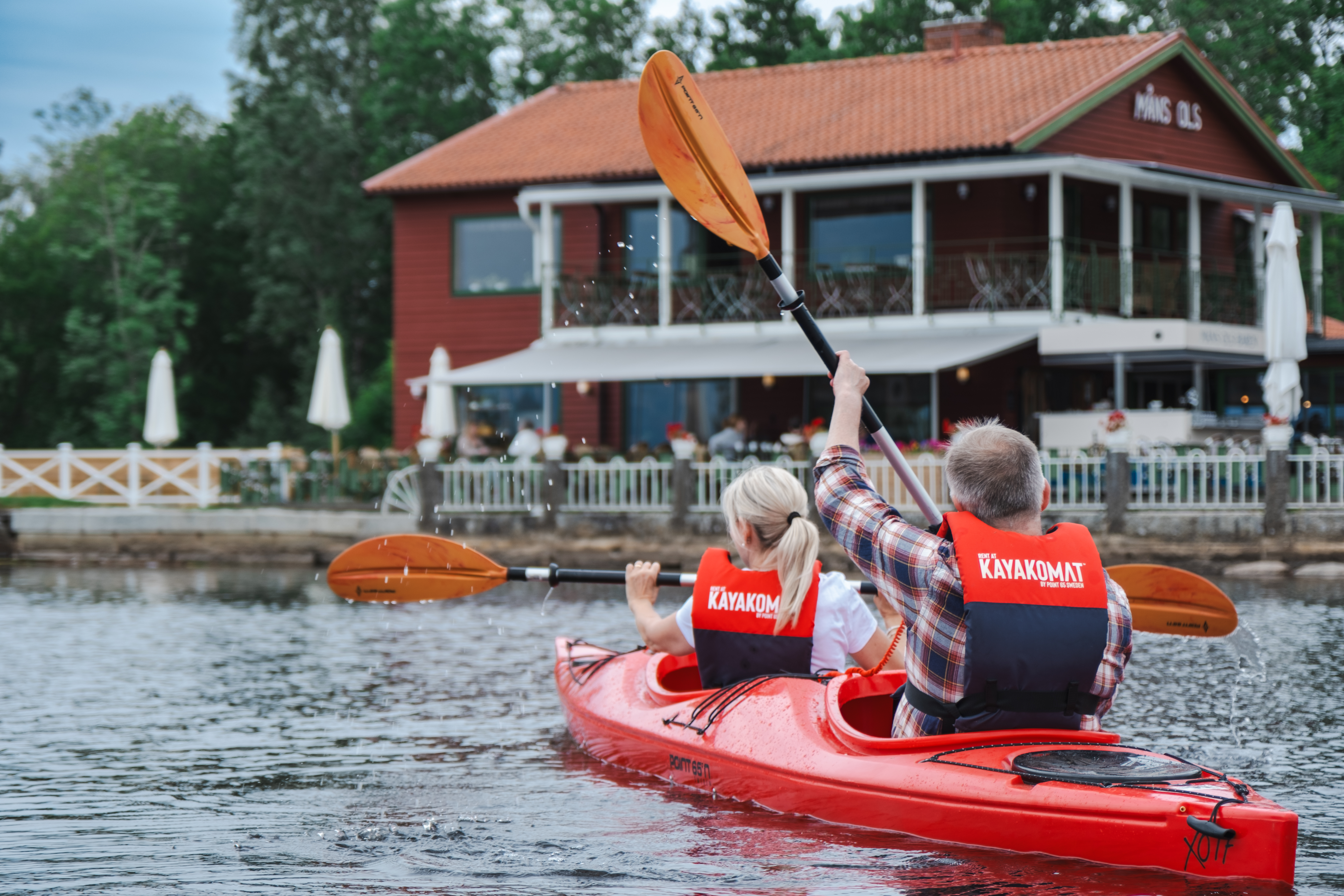 Att göra i Sala: Paddla i Långforsen! Hyr kajak via KAYAKOMAT